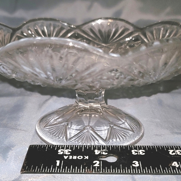 Antique EAPG pedestal compote #15088  'Panama' pattern ca.1904 - Picture 8 of 12